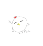 いっぴきのにわとり（個別スタンプ：6）