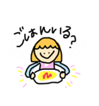 ままちゃん 。（個別スタンプ：3）