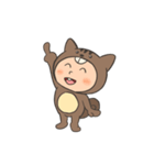 『つながりす』スタンプ（個別スタンプ：1）