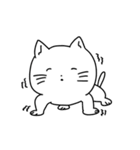 作画コストの低いねこ（個別スタンプ：10）