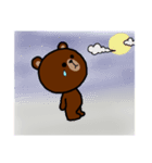 ブラウンの夏（個別スタンプ：6）