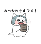 earmuff cat(敬語)（個別スタンプ：2）