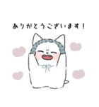 earmuff cat(敬語)（個別スタンプ：5）