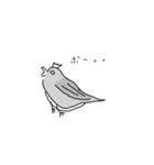 ペンギンとトリとチョウチンアンコウ（個別スタンプ：9）