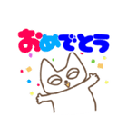 三白眼の可愛い猫（個別スタンプ：25）