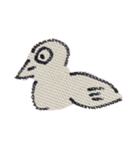 世にも珍しいパーのカニ（個別スタンプ：4）