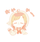 おばけちゃんのおんなのこ（個別スタンプ：3）
