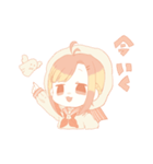 おばけちゃんのおんなのこ（個別スタンプ：6）