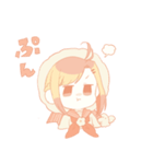 おばけちゃんのおんなのこ（個別スタンプ：15）