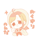 おばけちゃんのおんなのこ（個別スタンプ：34）