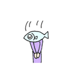 魚人さんと愉快な仲間たち（個別スタンプ：5）