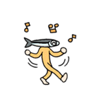 魚人さんと愉快な仲間たち（個別スタンプ：24）