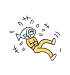 魚人さんと愉快な仲間たち（個別スタンプ：25）