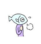 魚人さんと愉快な仲間たち（個別スタンプ：32）