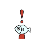 魚人さんと愉快な仲間たち（個別スタンプ：36）