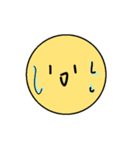 泣いてることが多い絵文字スタンプ（個別スタンプ：18）