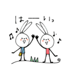 mottoのvうさぎ♡文字なしも♪（個別スタンプ：10）