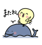 夏も！ぴよまるといっしょ（個別スタンプ：38）