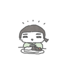サウナガールおぱよ（個別スタンプ：6）