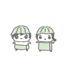 サウナガールおぱよ（個別スタンプ：8）