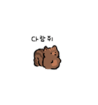 ハングルゆる単語（個別スタンプ：6）