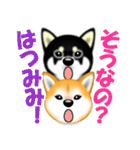 柴犬まろあんちゃんスタンプです。（個別スタンプ：22）