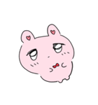 だるだる病みうさぎ（個別スタンプ：1）