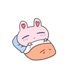 だるだる病みうさぎ（個別スタンプ：7）