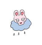 だるだる病みうさぎ（個別スタンプ：16）