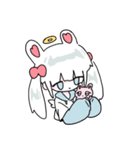 だるだる病みうさぎ（個別スタンプ：18）