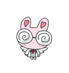 だるだる病みうさぎ（個別スタンプ：21）
