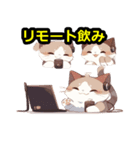 リモートワーク猫ちゃん（個別スタンプ：12）