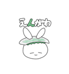 寿司成分強めの普段使いうさぎ（個別スタンプ：10）