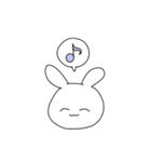 寿司成分強めの普段使いうさぎ（個別スタンプ：37）