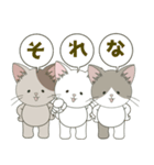 ねこ組＊毎日飛び出す❤️ロコ•モコ•ドン（個別スタンプ：7）