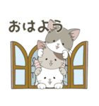 ねこ組＊毎日飛び出す❤️ロコ•モコ•ドン（個別スタンプ：9）