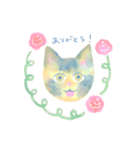 okoto家の猫たち（個別スタンプ：3）