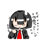 藍くんといっしょ！（個別スタンプ：7）