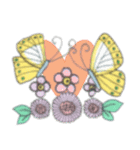 蝶と花7（個別スタンプ：2）