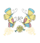 蝶と花7（個別スタンプ：27）