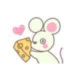 ねずみのチュチュ（個別スタンプ：1）