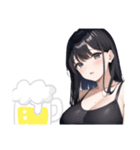 酒女 alcohol lady（個別スタンプ：2）