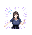 酒女 alcohol lady（個別スタンプ：3）