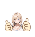 酒女 alcohol lady（個別スタンプ：8）