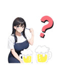 酒女 alcohol lady（個別スタンプ：12）