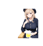 酒女 alcohol lady（個別スタンプ：13）