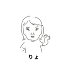 アサミさんの画力の限界（個別スタンプ：10）