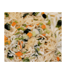 食品シリーズ : インスタントラーメン #21（個別スタンプ：4）