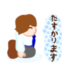 楽しい！さらりーまんのスタンプ（個別スタンプ：15）