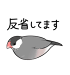 みんなのふくふく文鳥3（個別スタンプ：5）